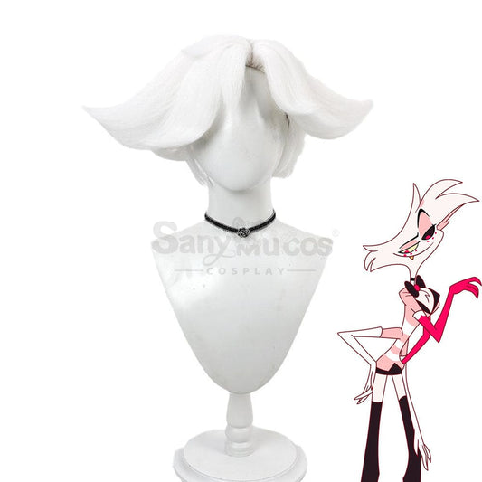 【In Stock】Anime Hazbin Hotel Cosplay Angel Dust Wig Wigs 1000