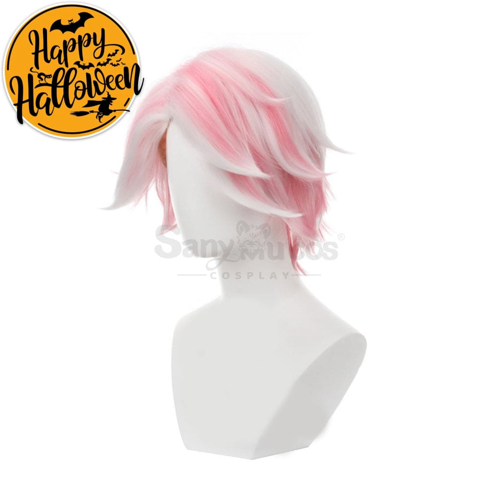 Anime Hazbin Hotel Cosplay Angel Dust Wig Wigs