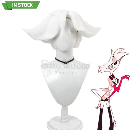 【In Stock】Anime Hazbin Hotel Cosplay Angel Dust Wig Wigs 1000