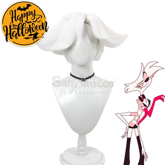 【In Stock】Anime Hazbin Hotel Cosplay Angel Dust Wig Wigs 1000