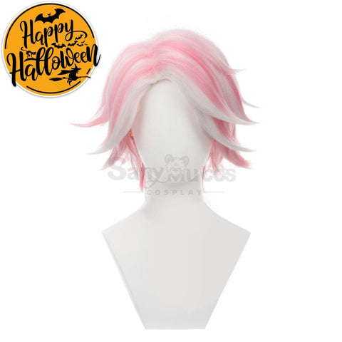 Anime Hazbin Hotel Cosplay Angel Dust Wig Wigs