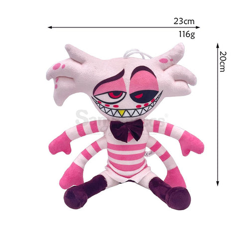 【In Stock】Anime Hazbin Hotel Cosplay Characters Dolls Props Sitting Angel Dust Prop