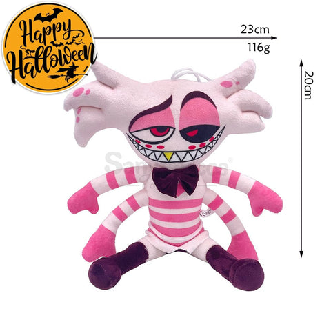 【In Stock】Anime Hazbin Hotel Cosplay Characters Dolls Props Sitting Angel Dust Prop