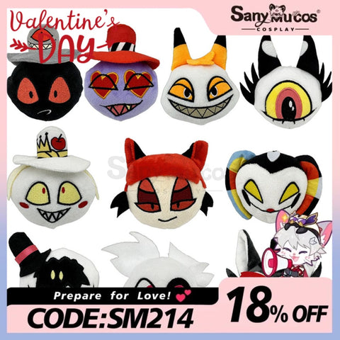 【In Stock】Anime Hazbin Hotel Cosplay Characters Icon Doll Key Rings Props Prop