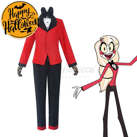 【Weekly Flash Sale On Www.sanymucos.com】【In Stock】Anime Hazbin Hotel Cosplay Charlie