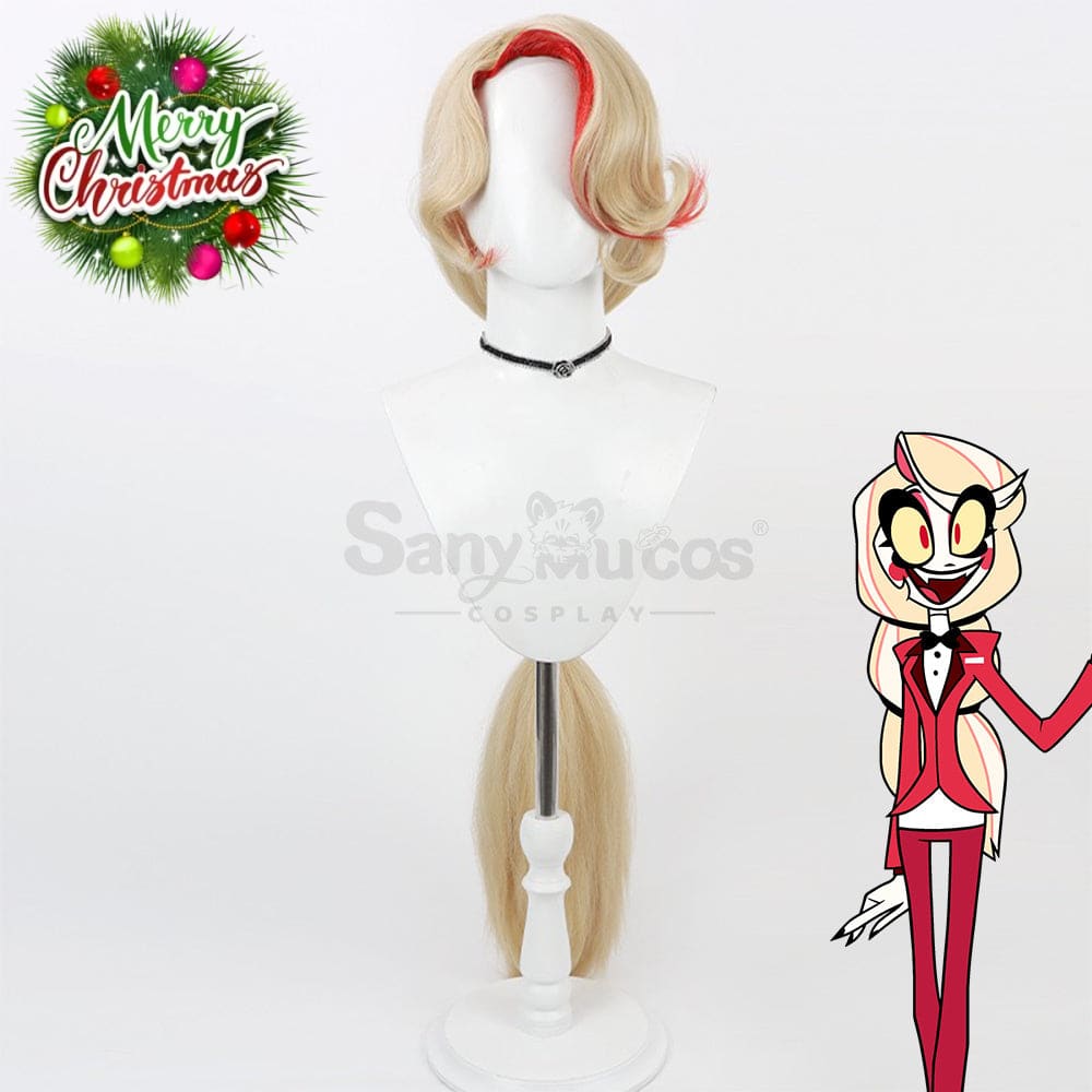 Anime Hazbin Hotel Cosplay Charlie Wig Customize Wigs