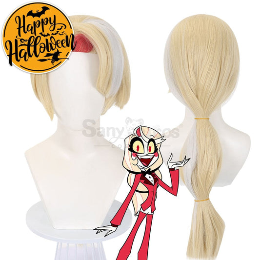 【In Stock】Anime Hazbin Hotel Cosplay Charlie Wig Wigs 1000