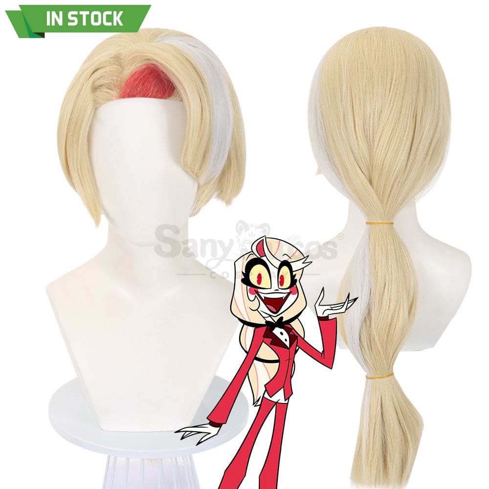 【In Stock】Anime Hazbin Hotel Cosplay Charlie Wig Wigs