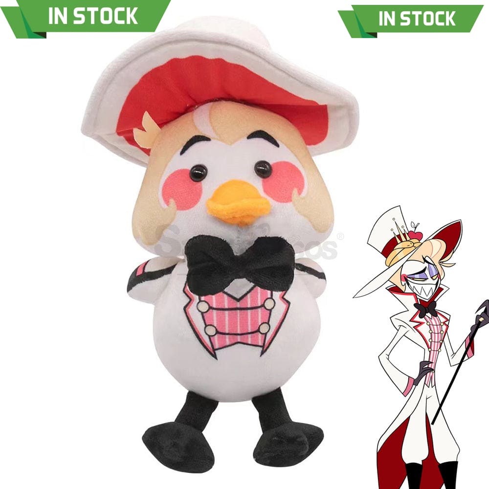 【In Stock】Anime Hazbin Hotel Cosplay Duck Lucifer Morning Star Doll Props Prop