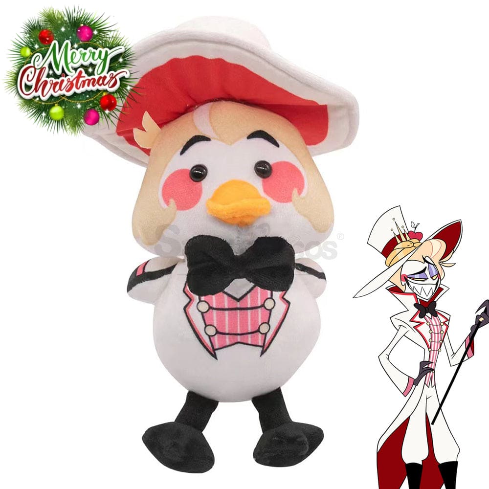 【In Stock】Anime Hazbin Hotel Cosplay Duck Lucifer Morning Star Doll Props Prop