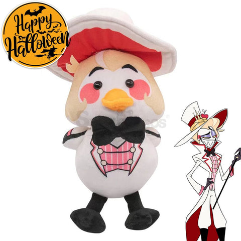 【In Stock】Anime Hazbin Hotel Cosplay Duck Lucifer Morning Star Doll Props Prop