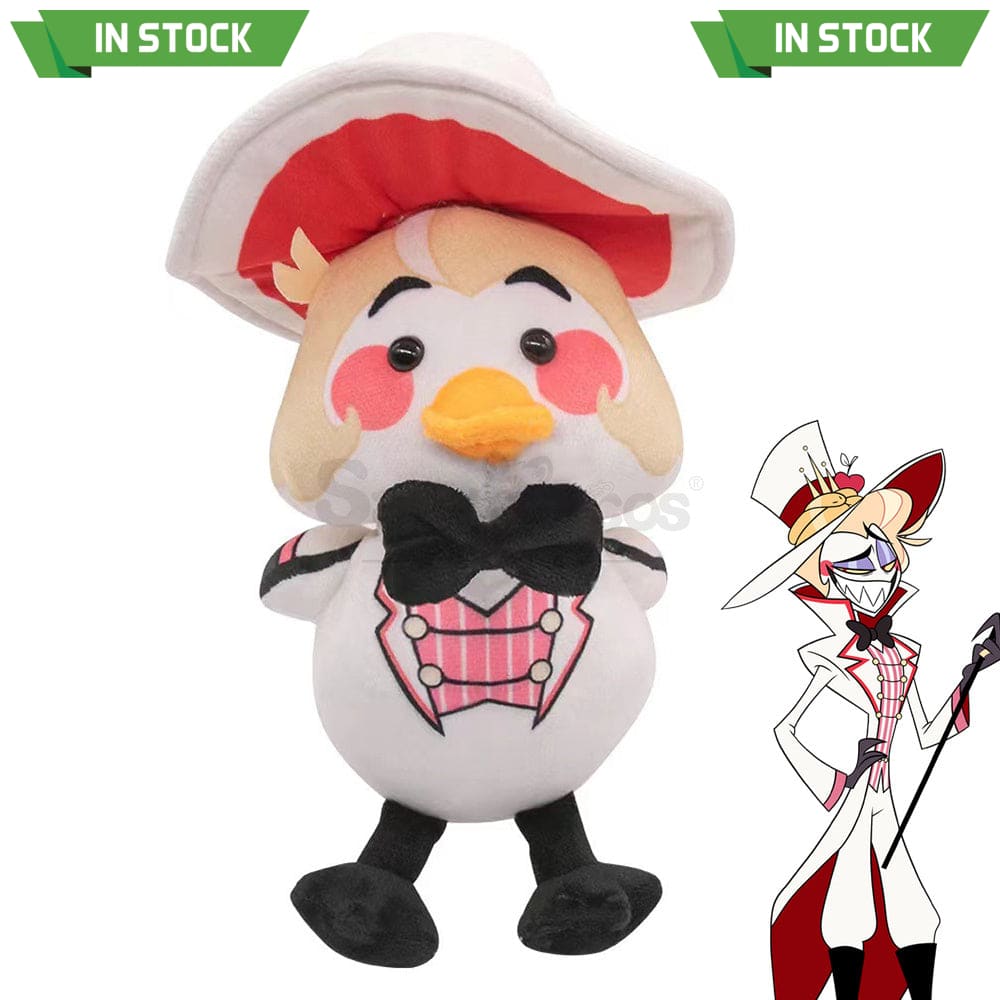 【In Stock】Anime Hazbin Hotel Cosplay Duck Lucifer Morning Star Doll Props Prop