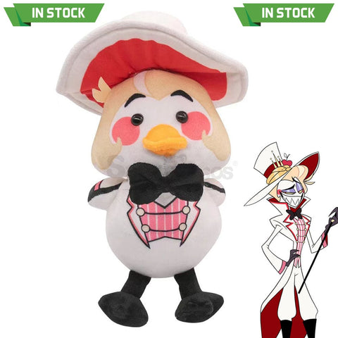 【In Stock】Anime Hazbin Hotel Cosplay Duck Lucifer Morning Star Doll Props Prop