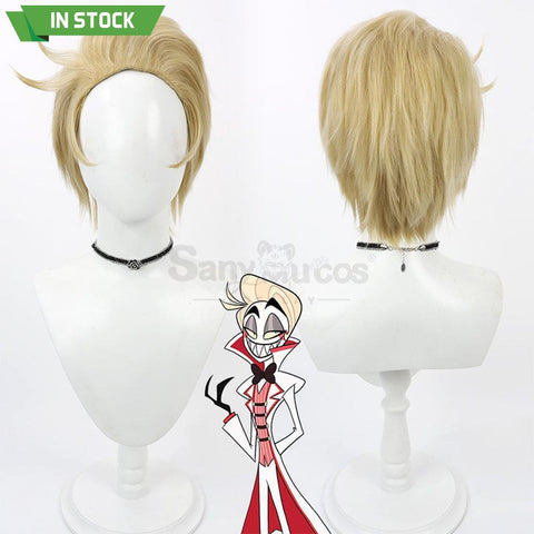 【In Stock】Anime Hazbin Hotel Cosplay Lucifer Morningstar Wig Wigs