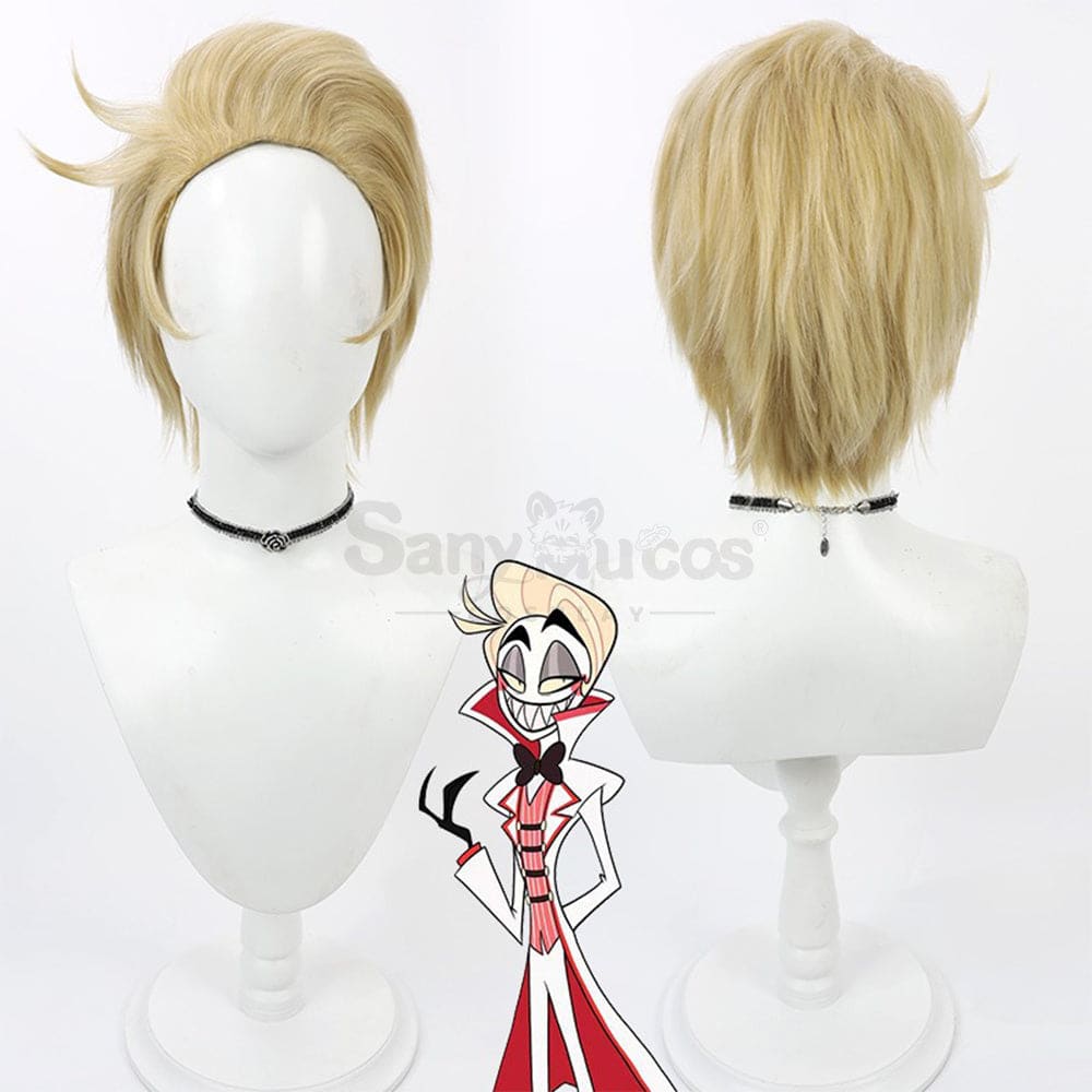【In Stock】Anime Hazbin Hotel Cosplay Lucifer Morningstar Wig Wigs