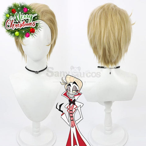【In Stock】Anime Hazbin Hotel Cosplay Lucifer Morningstar Wig Wigs