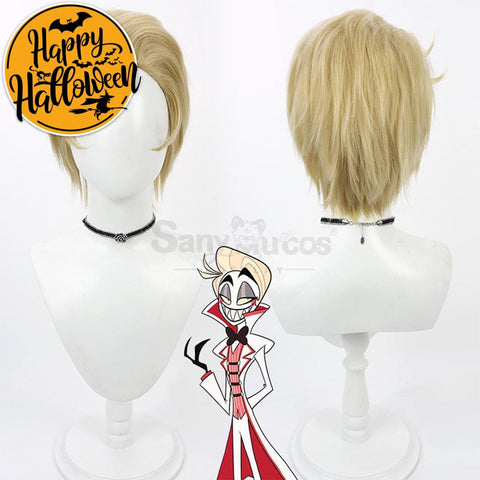【In Stock】Anime Hazbin Hotel Cosplay Lucifer Morningstar Wig Wigs