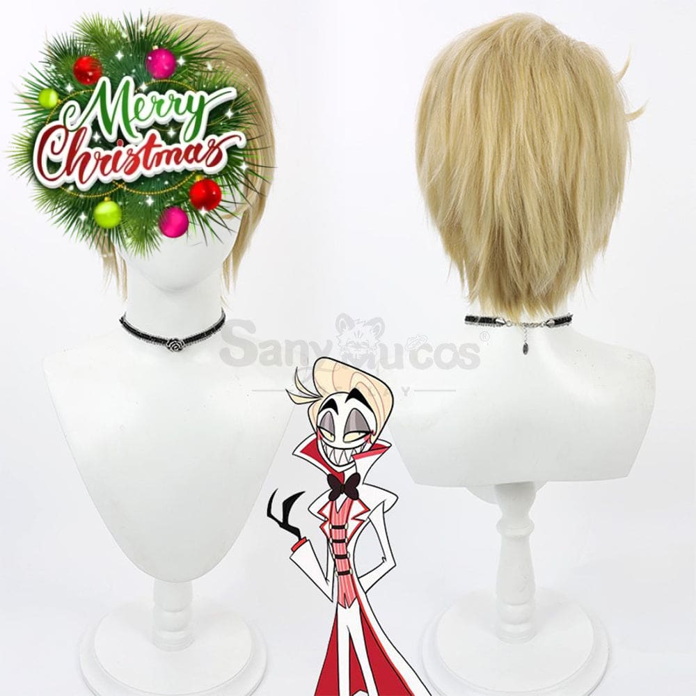 【In Stock】Anime Hazbin Hotel Cosplay Lucifer Morningstar Wig Wigs