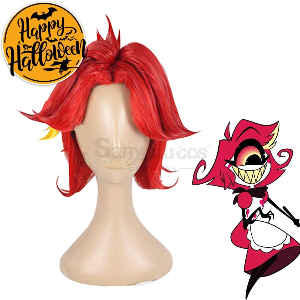 Anime Hazbin Hotel Cosplay Niffty Wig Customize Wigs