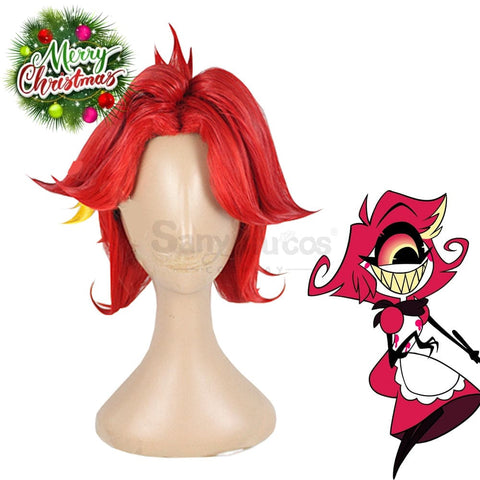 Anime Hazbin Hotel Cosplay Niffty Wig Customize Wigs
