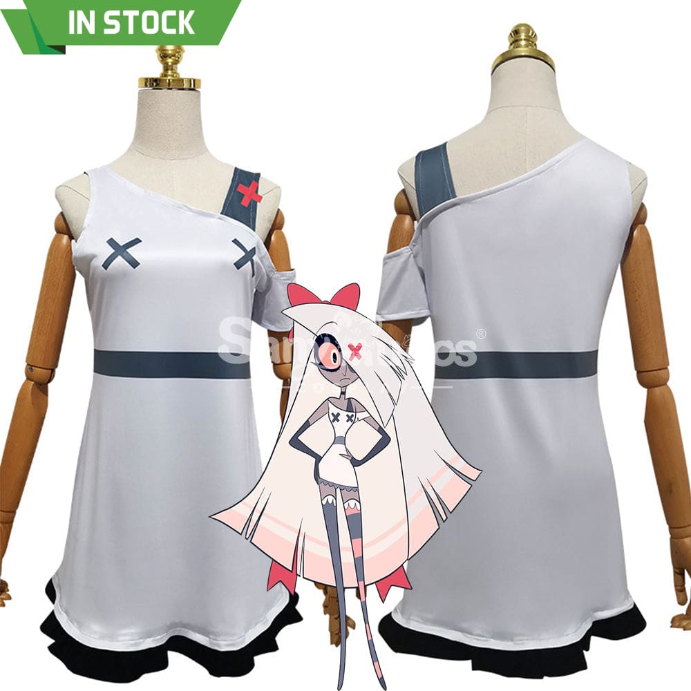 【In Stock】Anime Hazbin Hotel Cosplay Vaggie Costume Costumes