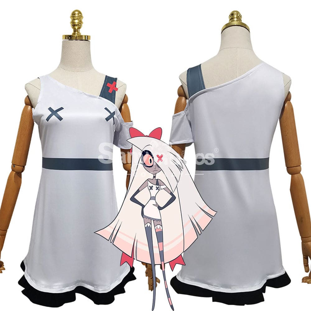 【In Stock】Anime Hazbin Hotel Cosplay Vaggie Costume Costumes