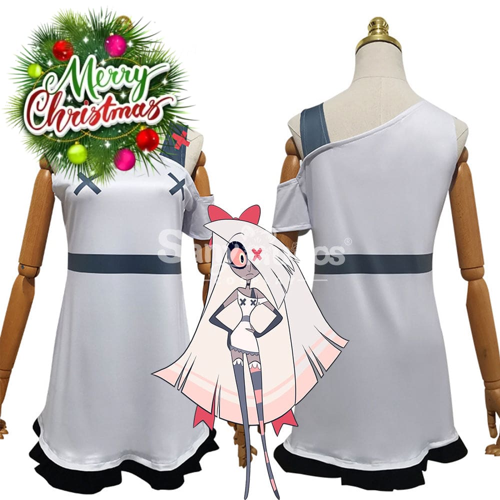 【In Stock】Anime Hazbin Hotel Cosplay Vaggie Costume Costumes