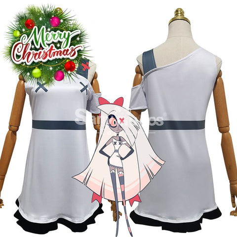 【In Stock】Anime Hazbin Hotel Cosplay Vaggie Costume Costumes