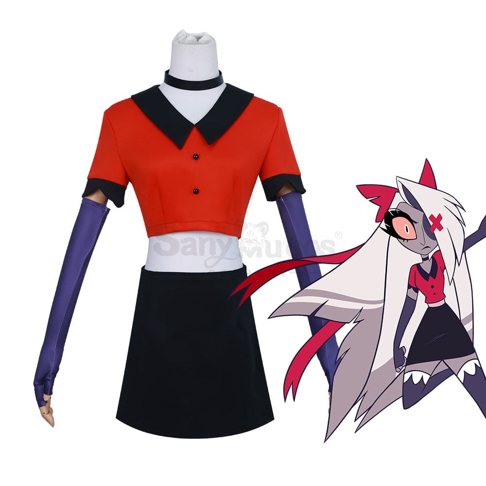 【In Stock】Anime Hazbin Hotel Cosplay Vaggie Costume Plus Size Costumes