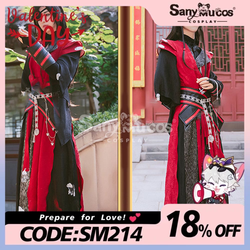 【In Stock】Anime Heaven Official’s Blessing Cosplay Hua Cheng: Crimson Rain Sought Flower