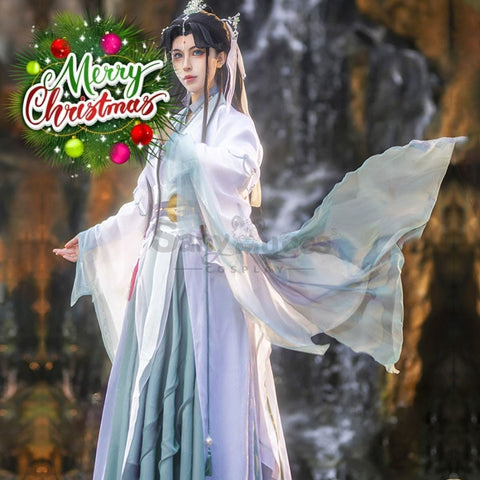 【In Stock】Anime Heaven Official’s Blessing Cosplay Lady Wind Master Shi Qingxuan Costume Costumes