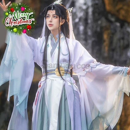 【In Stock】Anime Heaven Official’s Blessing Cosplay Lady Wind Master Shi Qingxuan Costume Costumes 1000