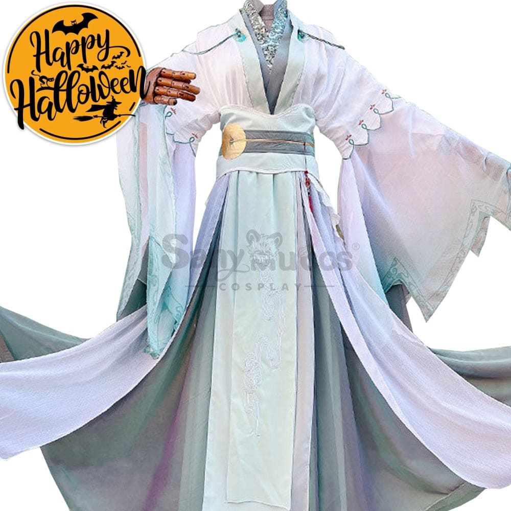 【In Stock】Anime Heaven Official’s Blessing Cosplay Lady Wind Master Shi Qingxuan Costume Costumes