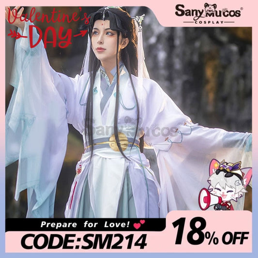 【In Stock】Anime Heaven Official’s Blessing Cosplay Lady Wind Master Shi Qingxuan Costume Costumes 1000