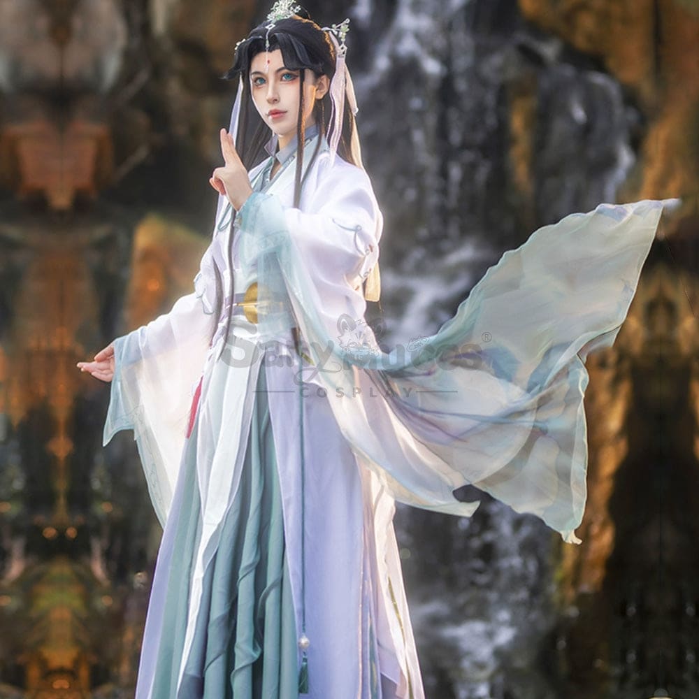【In Stock】Anime Heaven Official’s Blessing Cosplay Lady Wind Master Shi Qingxuan Costume Costumes