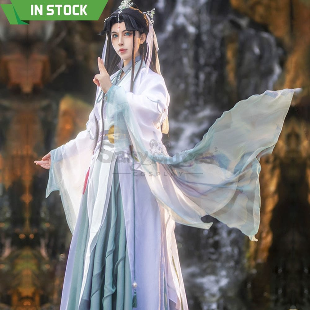 【In Stock】Anime Heaven Official’s Blessing Cosplay Lady Wind Master Shi Qingxuan Costume Costumes