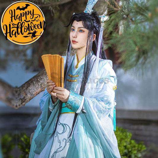 【In Stock】Anime Heaven Official’s Blessing Cosplay Lord Wind Master Shi Qingxuan Costume Costumes 1000