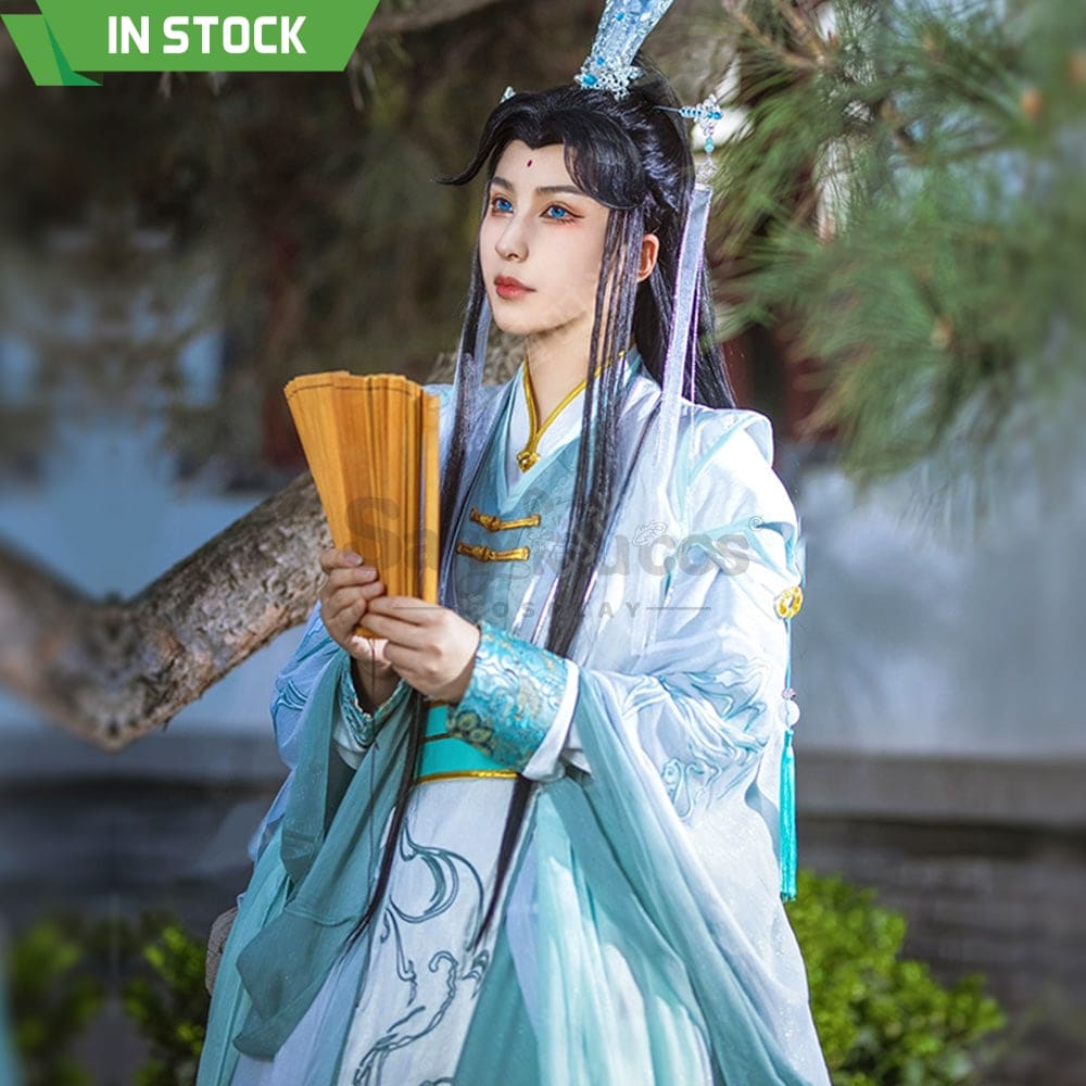 【In Stock】Anime Heaven Official’s Blessing Cosplay Lord Wind Master Shi Qingxuan Costume Costumes