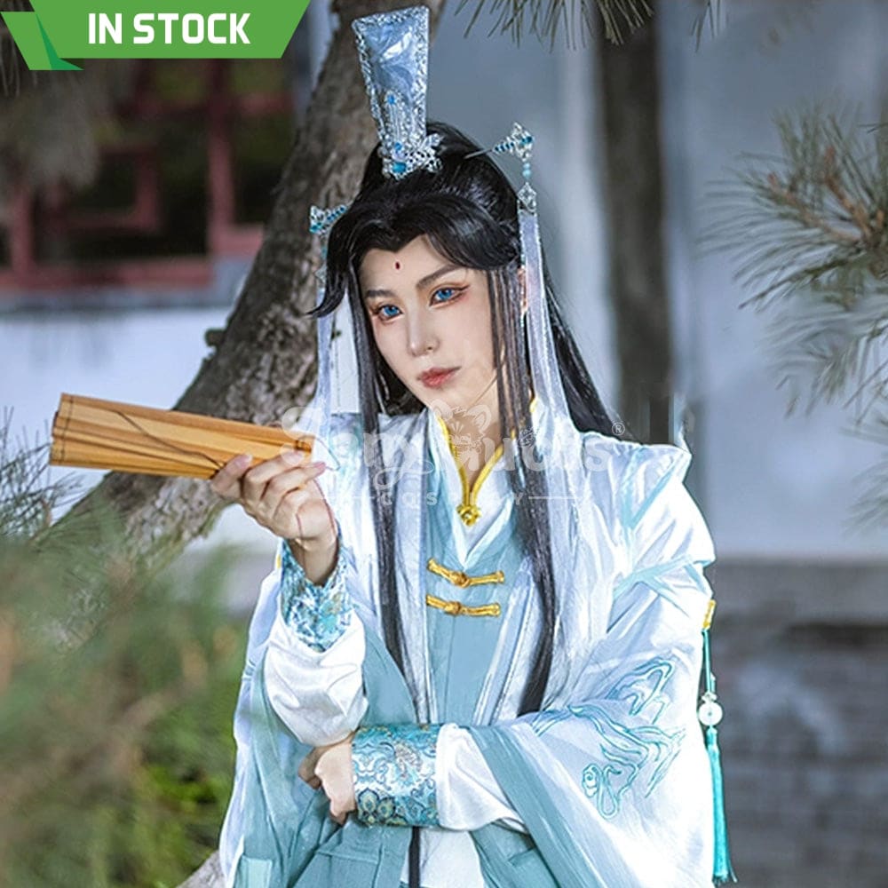 【In Stock】Anime Heaven Official’s Blessing Cosplay Lord Wind Master Shi Qingxuan Costume Costumes