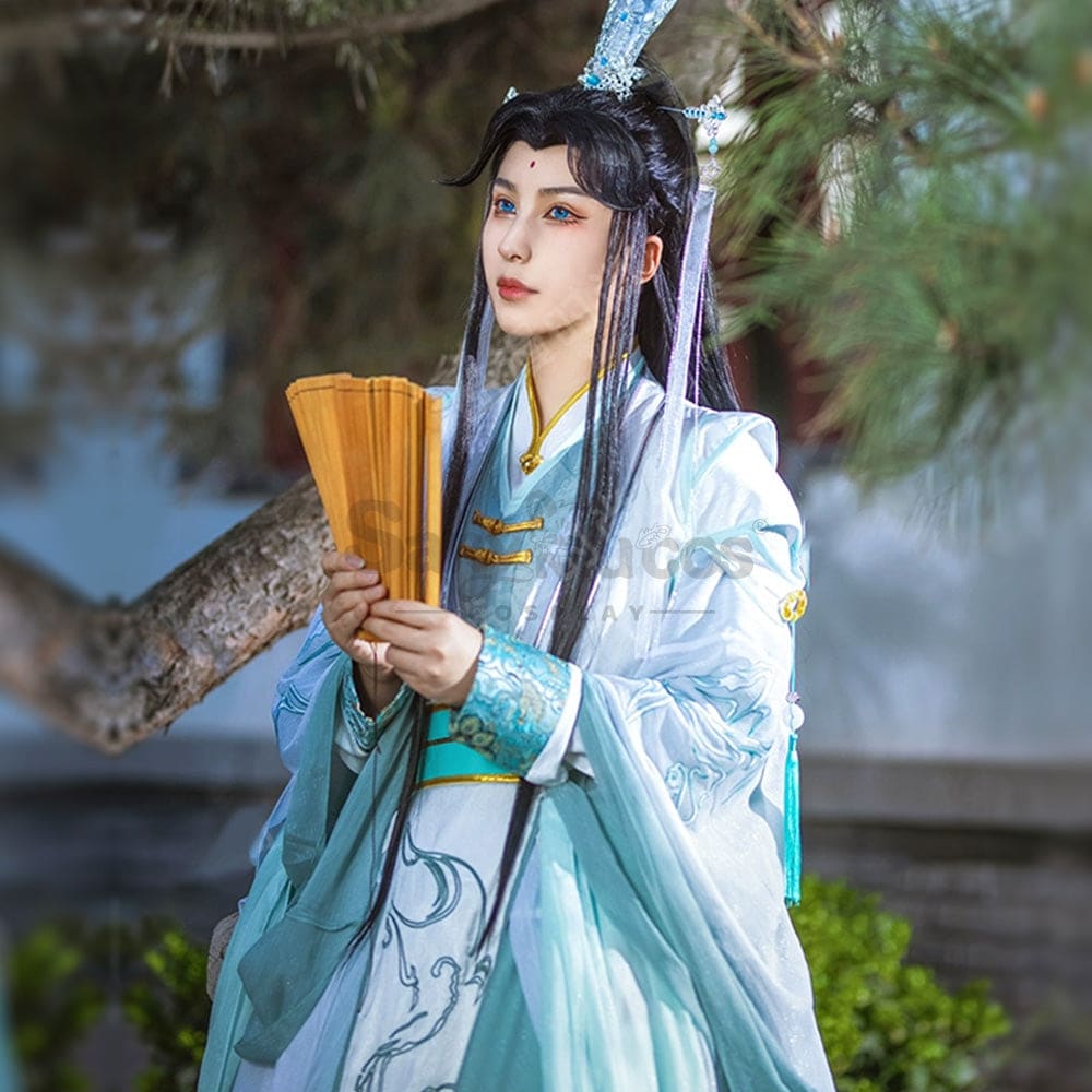 【In Stock】Anime Heaven Official’s Blessing Cosplay Lord Wind Master Shi Qingxuan Costume Costumes