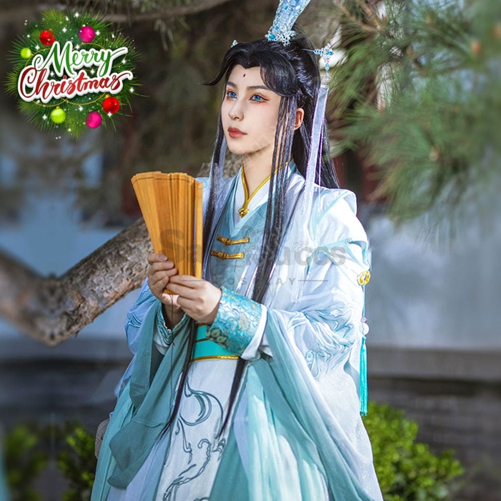 【In Stock】Anime Heaven Official’s Blessing Cosplay Lord Wind Master Shi Qingxuan Costume Costumes
