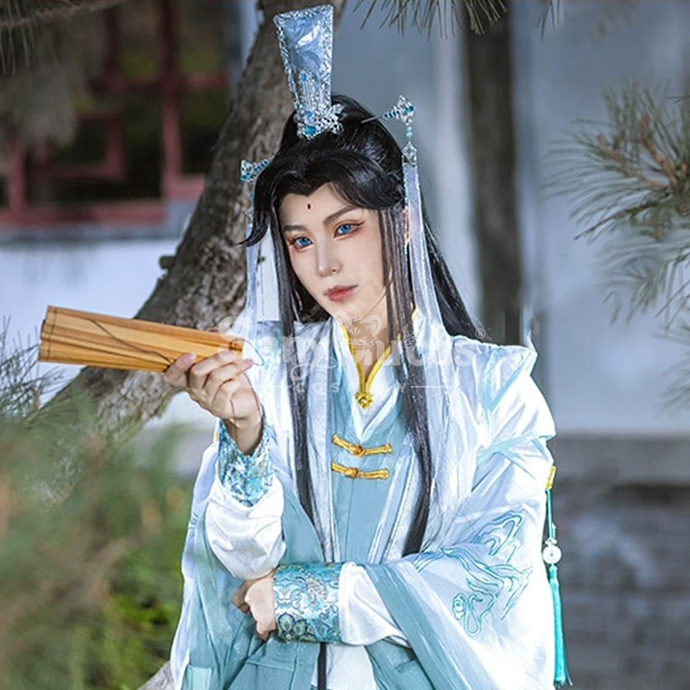 【In Stock】Anime Heaven Official’s Blessing Cosplay Lord Wind Master Shi Qingxuan Costume Costumes