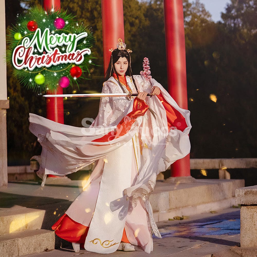 【In Stock】Anime Heaven Official’s Blessing Cosplay Xie Lian: Flower Crown Martial God Costume