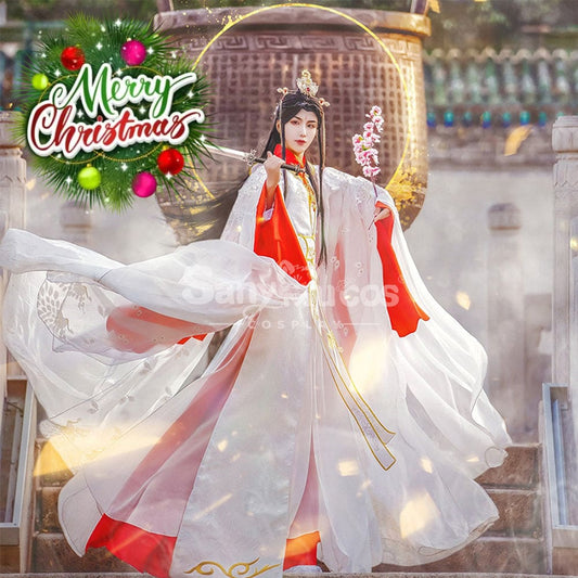 【In Stock】Anime Heaven Official’s Blessing Cosplay Xie Lian: Flower Crown Martial God Costume 1000