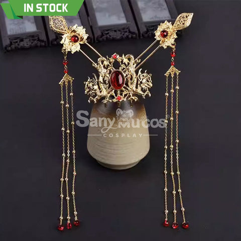 【In Stock】Anime Heaven Official’s Blessing Cosplay Xie Lian: Flower Crown Martial God Costume