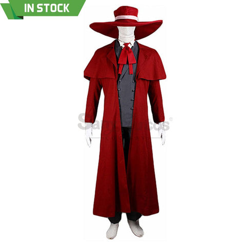 【In Stock】Anime Hellsing Cosplay Alucard Costume Costumes