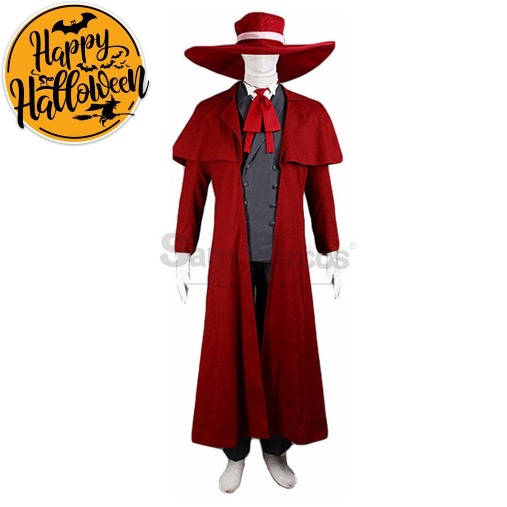 【In Stock】Anime Hellsing Cosplay Alucard Costume Costumes