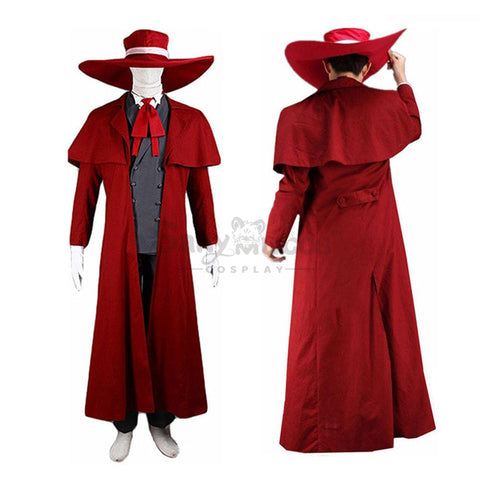 【In Stock】Anime Hellsing Cosplay Alucard Costume Costumes