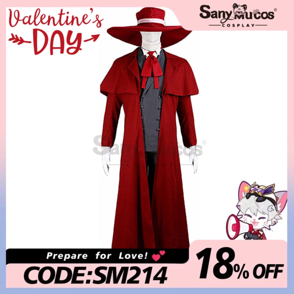 【In Stock】Anime Hellsing Cosplay Alucard Costume Costumes