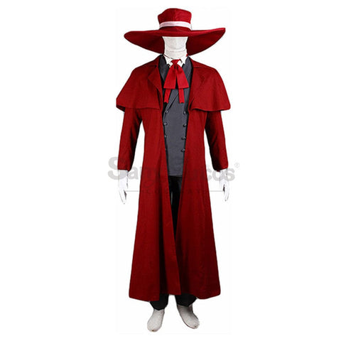 【In Stock】Anime Hellsing Cosplay Alucard Costume Costumes